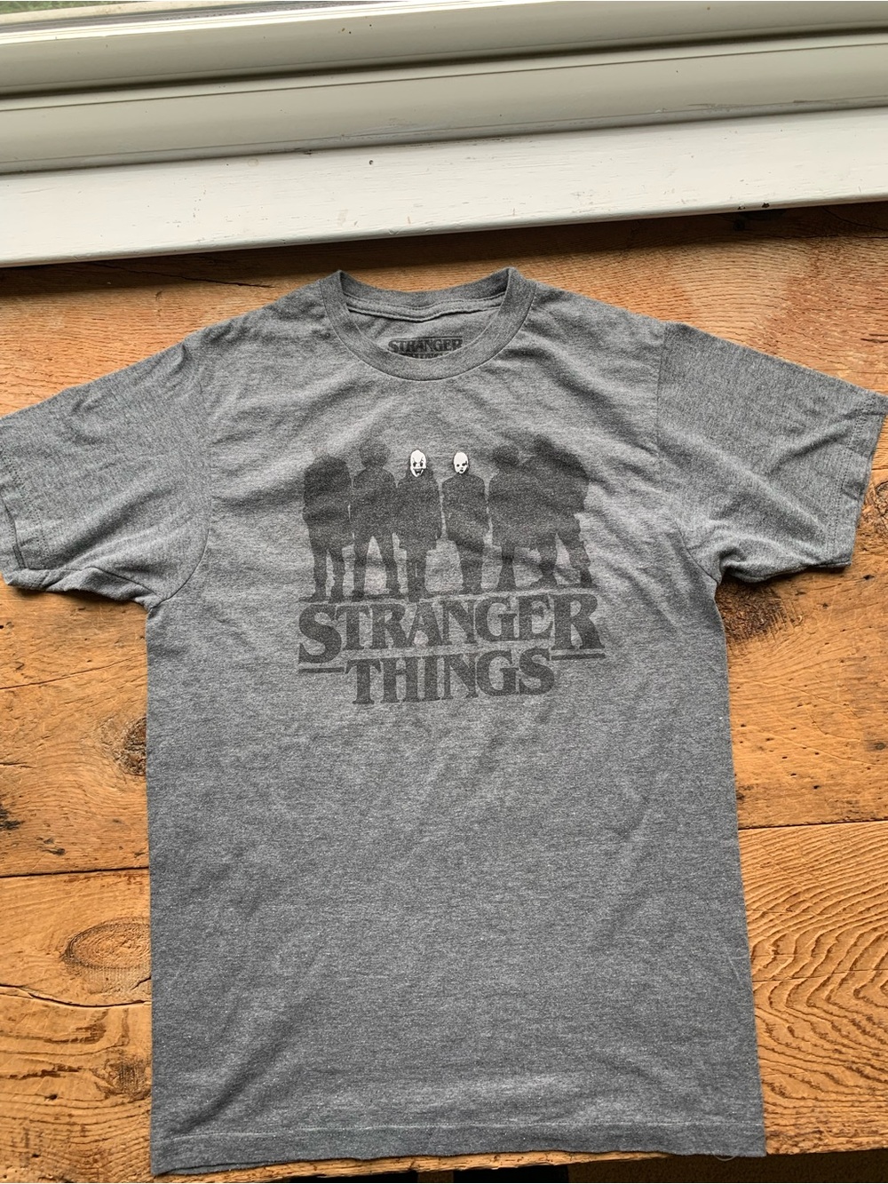 Stranger Things grey tee